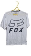 Koszulka męska biała enduro rowerowa Fox