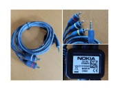 Kabel Jack Nokia tv audio video przejściówka adapter cienki minijack
