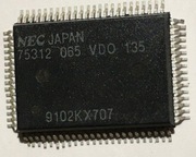 Układ scalony  280 sztuk NEC 75312 065 VDO 135