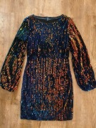 Zjawiskowa cekinowa sukienka VERO MODA, XS/S