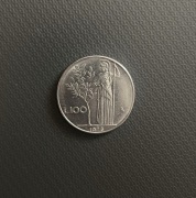 ODWROTKA 100 lira 1978 repvbblica italiana