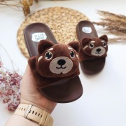 Kapcie brązowe 30 misie z misiami pluszowe