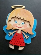 Aniołek dziewczynka mały