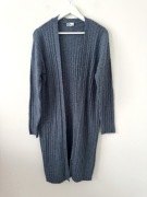 Cubus wełniany kardigan midi Alpaca