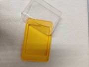 maselniczka plastikowa żółta