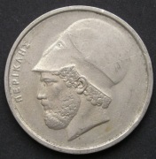 Grecja 20 drachm 1982 - Perykles