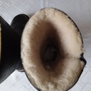 UGG skóra naturalna kożuch r 38 czarne 