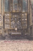 Kraków. Wielki Ołtarz w Kościele P. Maryi. 1905 r.