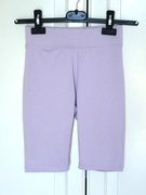 Liliowe krótkie getry elastyczne Be active Reserved 146