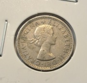 638. Moneta Wielka Brytania 6 pence 1962 rok 