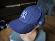 New Era czapka z daszkiem New York Yankees ciemny fiolet granat baseball