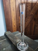 Wzazonik z lat 60 bąbelki powietrza Bohemia Vintage buble vase