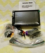 Radio Samochodowe 2DIN Ekran Dotykowy 7-calowy Kamera Cofania Pilot