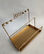 Organizer na biurko na rachunki dokumenty itp. Vintage 