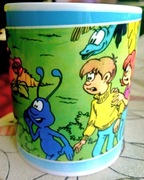 Nowy Kubek Ceramiczny Jonek Jonka i Kleks prezent dla babci dziadka