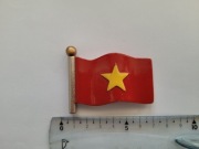 Magnes na lodówkę - 12g. WIETNAM Flaga