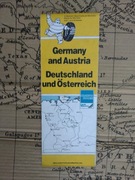 Mapa Michelin Niemcy i Austria lata 80-te rzadkość