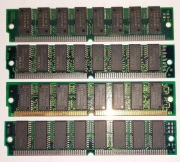EDO RAM  48 MB  w czterech modułach - pracowały razem