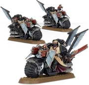 3X RAVENWING BIKE SQUAD DARK ANGELS DARK VENGEANCE WARHAMMER 40K OOP RAMKI