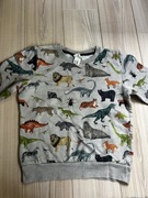 Bluza zwierzęta 134/140 H&M