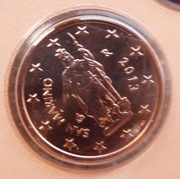 SAN MARINO 2013 2 CENTY UNC !!!!!!!!!!