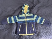 Kurtka dziecięca niebiesko żółta 110/116 4-6 lat