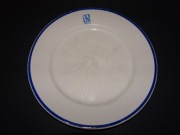 Lubiana WSS Społem talerz obiadowy płaski, talerz Społem Prl