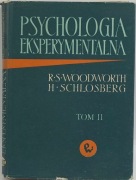 Psychologia eksperymentalna - R.S. Woodworth, H.Schlosberg, Tom II