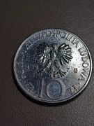 1975 - moneta z PRL o nominale 10 zł - Adam Mickiewicz 