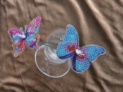 Motyl haft diamentowy