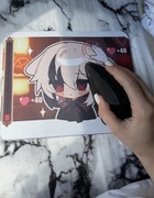 Komputerowa podkładka pod mysz z grą anime Genshin Impact Arlecchino