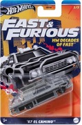 HOT WHEELS '67 El Camino Decades of Fast F&F kolekcja Mattel