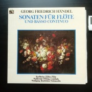 Haendel, sonaty na flet, wyd, HMV, winyl