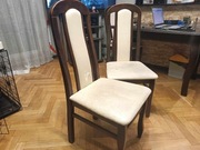 Krzesła do renowacji 4 szt. Cena za 4 sztuki. 