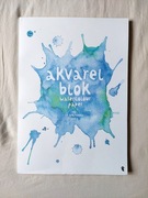 Blok papier do akwareli bezkwasowy A3 300 g