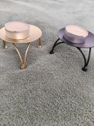 Żelazne świeczniki filar metalowa płyta na wesele świecznik artystyczny