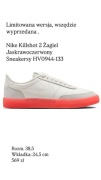 Nike Killshot 2 Żagiel Jaskrawoczerwony Sneakersy buty speorowe 38,5