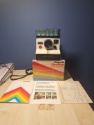 Polaroid OneStep Land Camera - vintage retro, komplet, pudełko, instrukcja