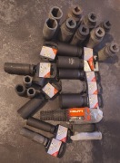 Nasadka udarowa 1/2 cala sześciokątna BGS 8cm długa