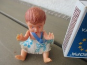 ZABAWKA LALECZKA LALKA CELUIDOWA MAŁA LATA 50/60 PRL