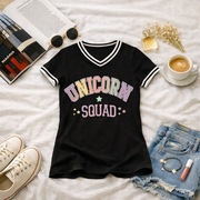 Dziewczęcy T-Shirt Unicorn Jednorożec 164