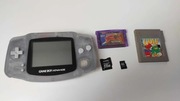 Game Boy Advance + Super Card SD