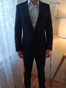 Czarny garnitur Giacomo Conti 176/90