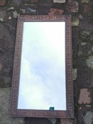 Lustro mahoniowe styl kolonialny 