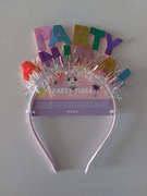 Opaska imprezowa (tiara) z napisem "PARTY ANIMAL"