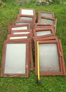 Okna drewniane używane 69 SZTUK !!!