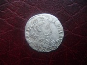 MONETA  Trojak (3 grosze) 1621 Zygmunt III Waza