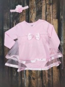 body sukienka, tiul, 86/92