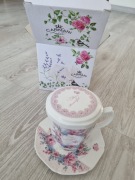 Kubek porcelanowy z zaparzaczem Carmani Hanipol 230ml