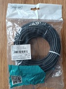 Patchcord kat. 5E 10m czarny Digitus
